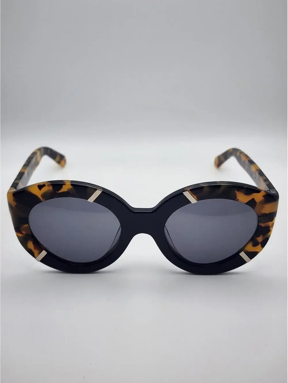 Karen Walker Flowerpatch Tortoise Shell Cat Eye Sunglasses